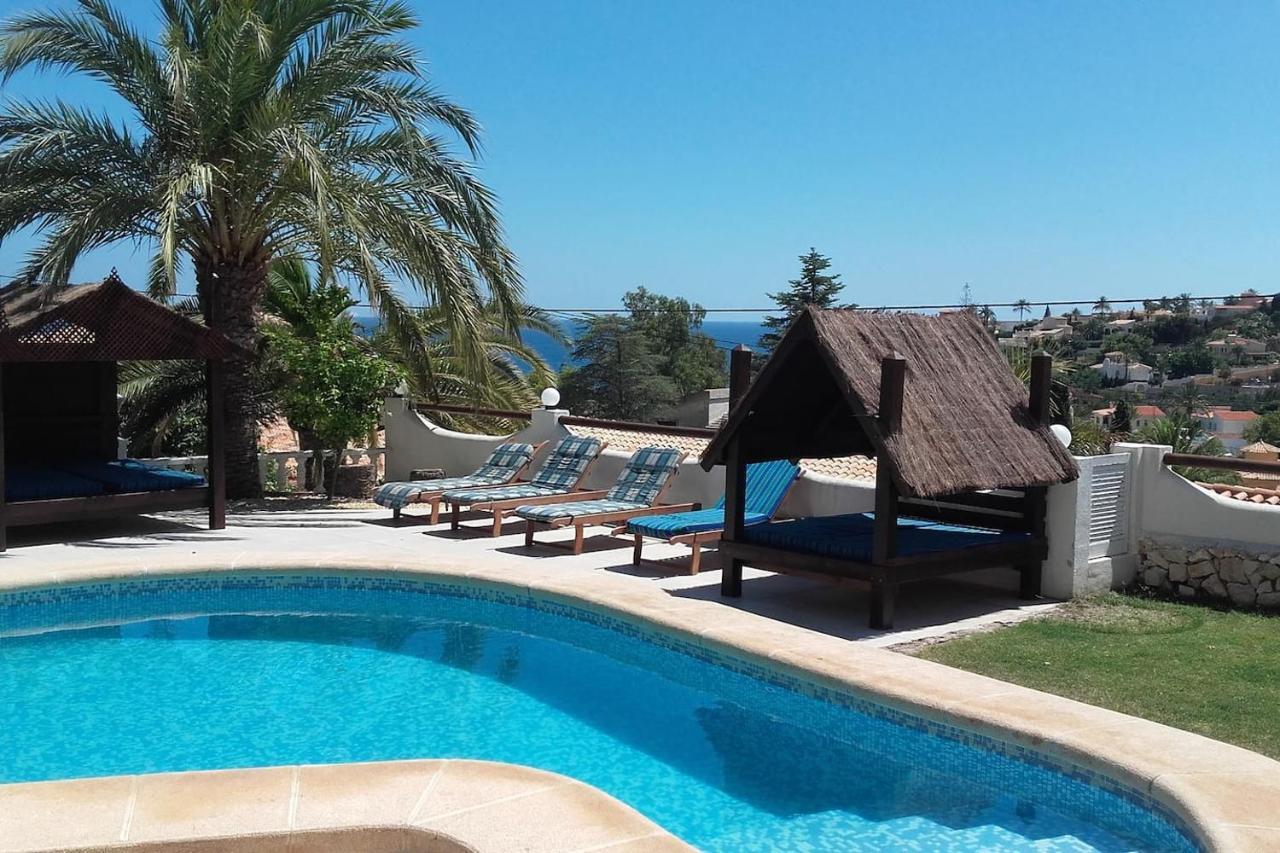 Villa Belucra,10P,Seaview,Jacuzzi,Pool Calpe Eksteriør bilde