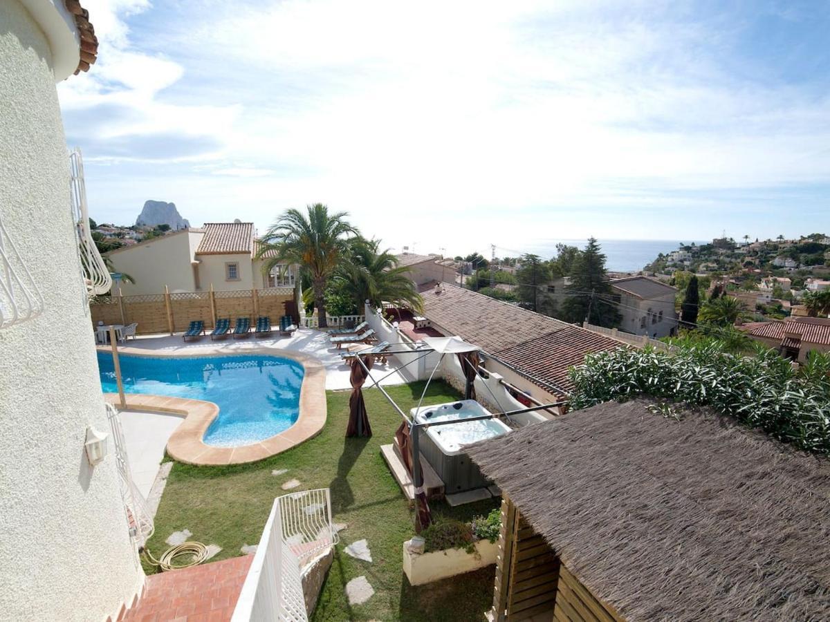 Villa Belucra,10P,Seaview,Jacuzzi,Pool Calpe Eksteriør bilde